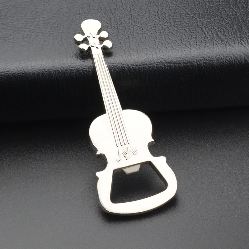 

Guitar Bottle Opener Zinc Alloy Geometry Personality Simple Modern Bottle Cap Opening Multifunctional Household Kitchen Gadget