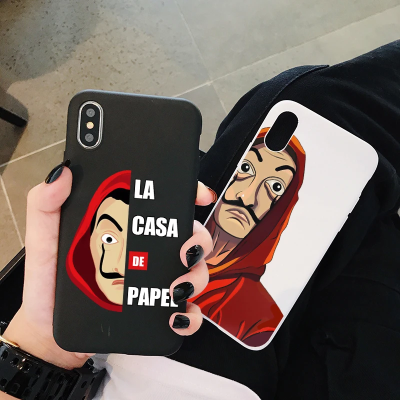 Чехол для телефона LA CASA DE Style матовые силиконовые чехлы iPhone 11 XR XS X 8 7 6 6S Pro Max 5 SE