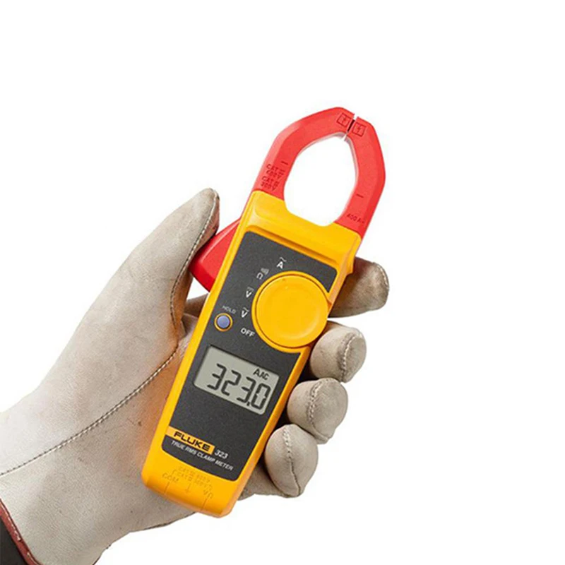 100% оригинал Fluke 323 True RMS токометр и тестер напряжения переменного тока мультиметр