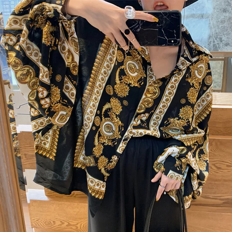 LANMREM 2020 новая весенняя женская одежда с отложным воротником и