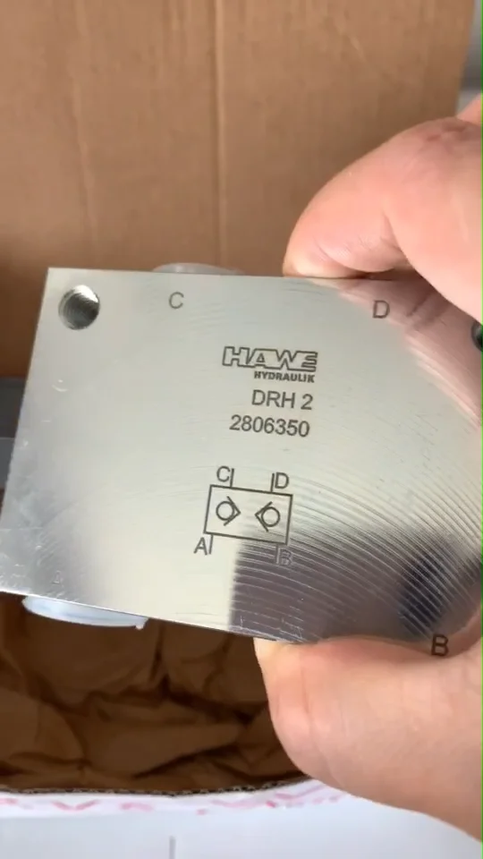 DRH2 DRH 2 HAWE гидравлический оригинальный пилотный обратный клапан в наличии hydraforce