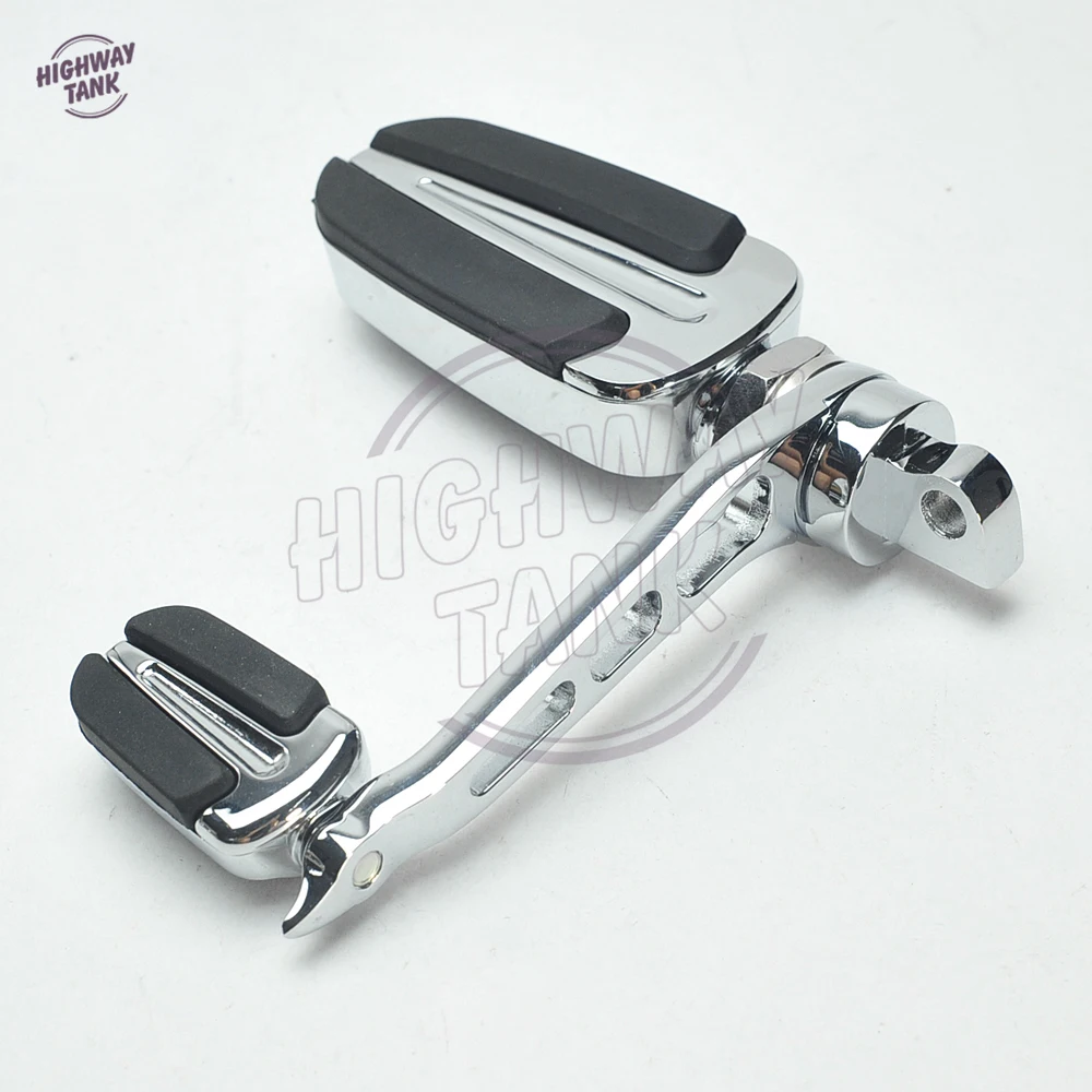 Хромированный чехол для мотоцикла Slipstream ног на каблуке Harley Sportster модель FXWG FXST FXLG