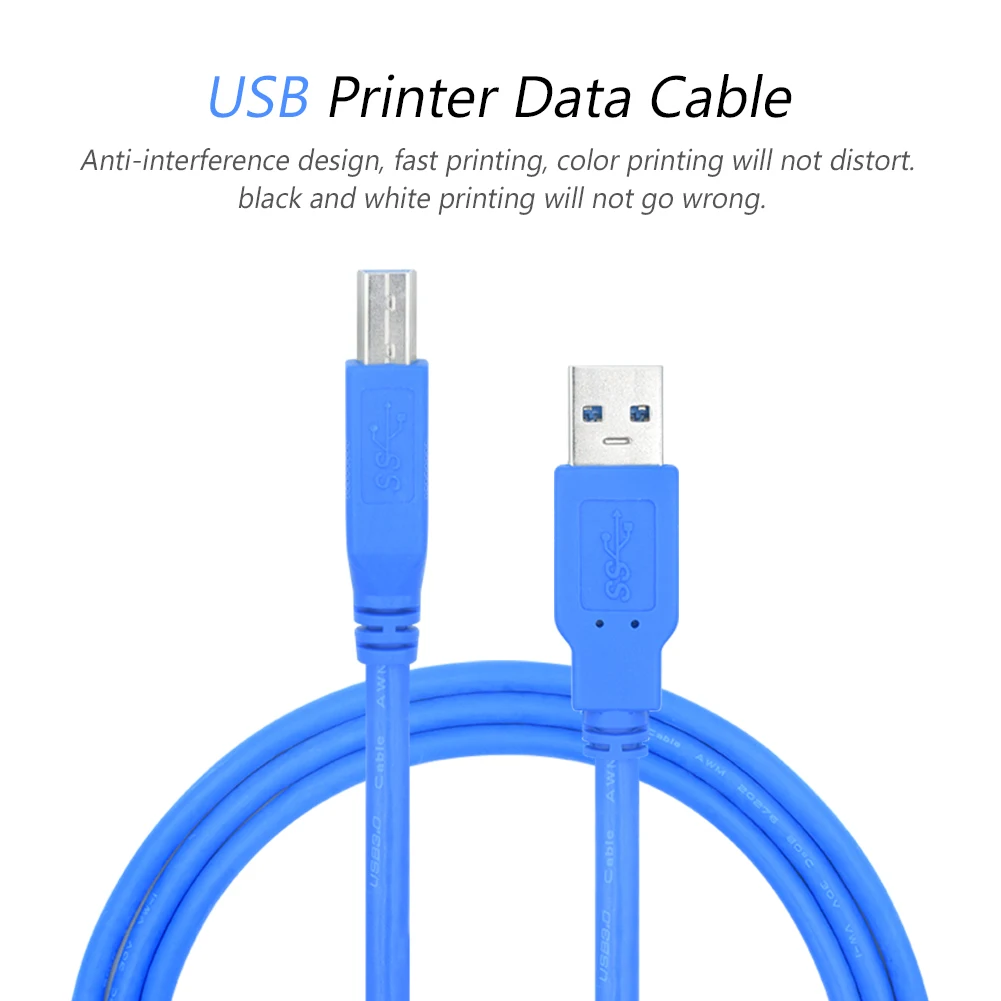 USB Extension Cable 3.0 for Smart Printer PS4 SSD USB3.0 2.0 to Extender Data Cord Mini with RoHS | Электроника