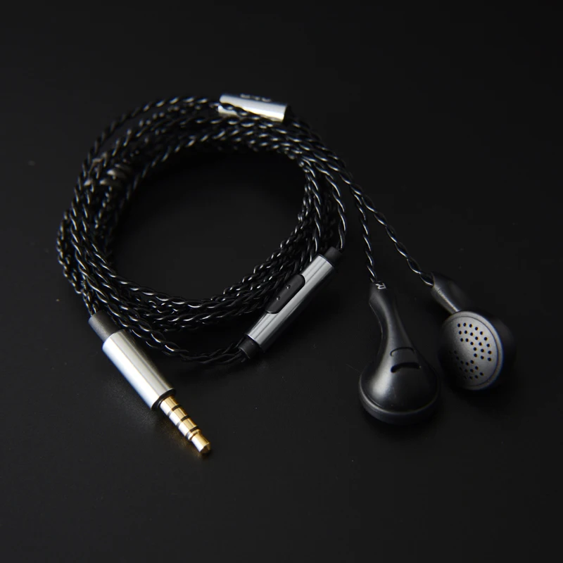 NICEHCK B40 3.5mm HIFI Earbud Headphone Dynamic Driver Unit Bass Earphone 32ohms ME80/EBX/EB2 VIDO PK1 PK2 PK3 SR2 BK Microphone |