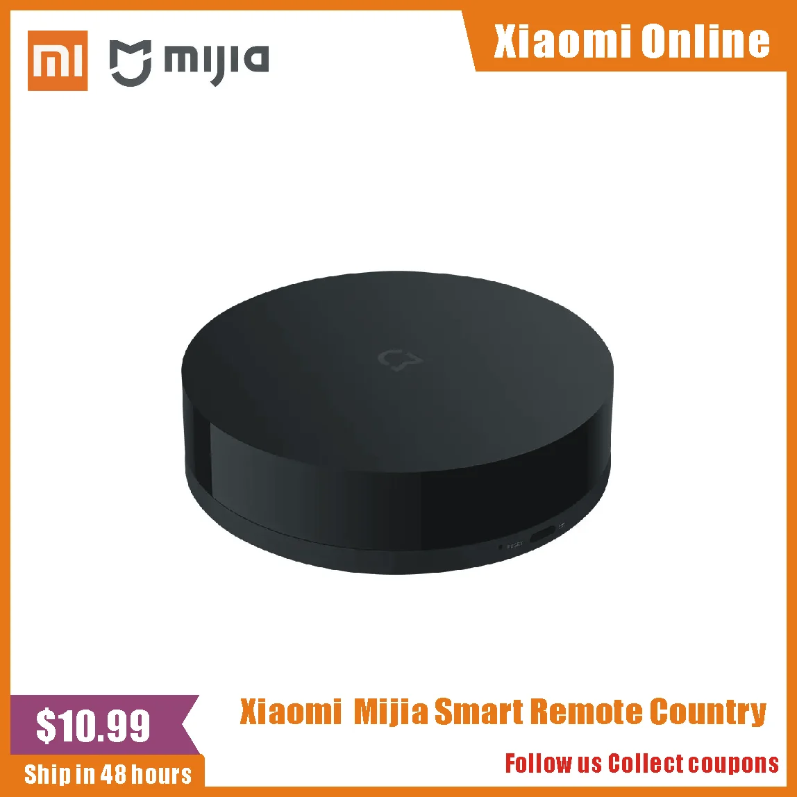 Универсальный пульт дистанционного управления Xiaomi Smart WiFi Mijia Home APP Surpport Mi AI