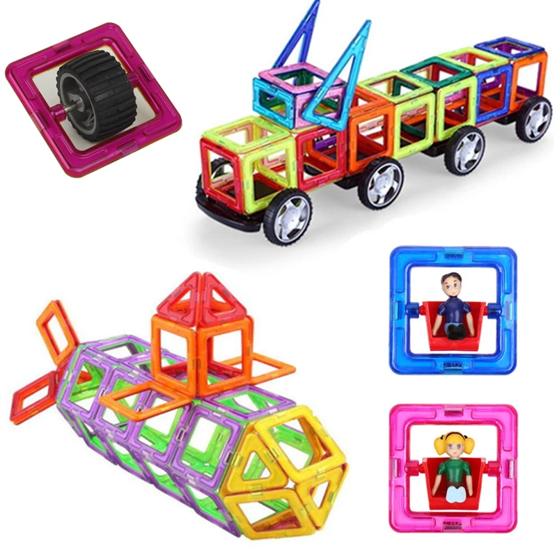 

Магнитные блоки, 50-56 шт., стандартный размер, дизайнерская Строительная модель, строительные просвечивающие блоки, магнитные игрушки, беспл...