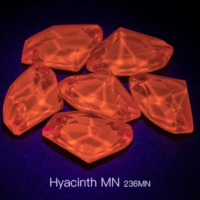 Hyacinth MN Тип ультрафиолетового света швейная Хрустальная с плоской стороной Стразы для нашивки кристаллы Камни конский глаз страз для DIY Одежда ручной работы - Цвет: Hyacinth MN
