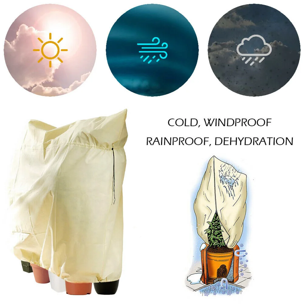 Горячая зима завод защита от мороза крышка пряжки мешок для двора сад дерево