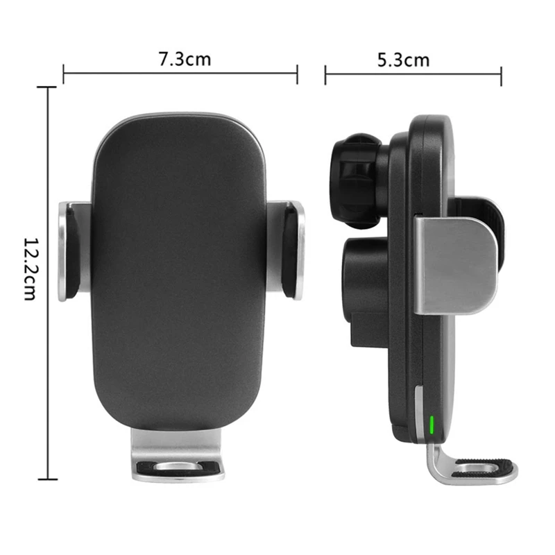 

for Tesla Model 3/Y Wireless Charger Car Mount Wireless Charging Cell Phone Holder Compatible with Phones Up to 6.5 Inch