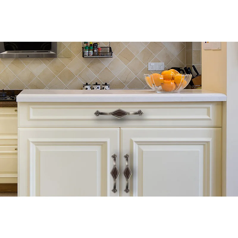 Цинковый сплав + керамические Ретро ручки/ручки кухонные шкафы/ручки шкафа для