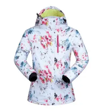 Color 9 MUTUSNOW женский лыжный костюм сноуборд куртка брюки ветрозащитный водонепроницаемый тепловой утолщаются женская зимняя одежда брючный костюм комплект - Цвет: Color 9
