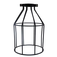 diy geometric metal industrial iron bird cage lampshade vintage lamp holder pendant wire lamp guard cage lampshades