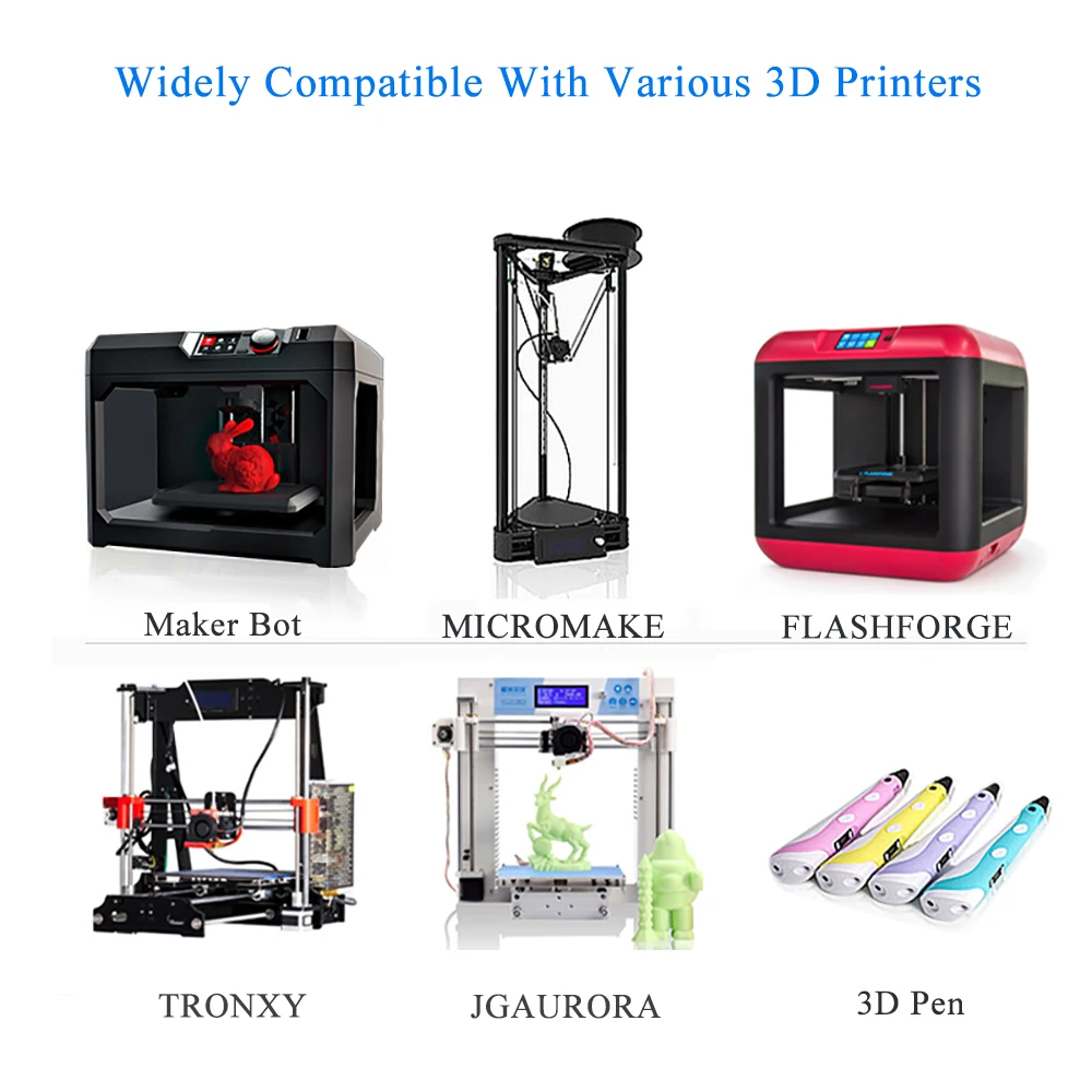 Нить для 3D принтера 1 кг 2 фунта 75 мм пла нить ручка рисования печати MakerBot RepRap Home DIY