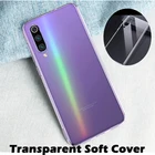 Роскошный прозрачный силиконовый чехол для Samsung S21 S10 S8 S9 S20 FE Plus A71 A51 A31 A41 M21 M51 M31 A50 A70 A21S, противоударный чехол