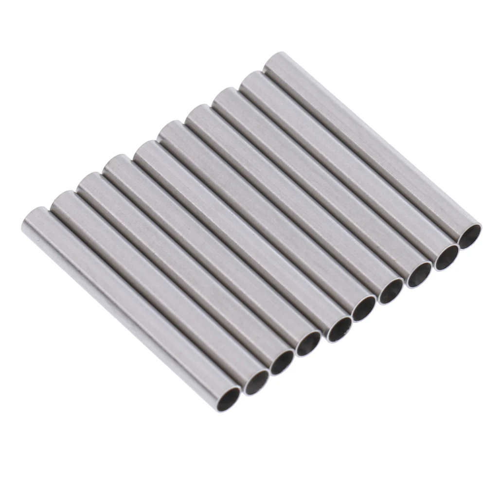 

10 Pcs Watch Strap Tube Stainless Steel Band Bar Pin Tool Watchmaker 18 22mm