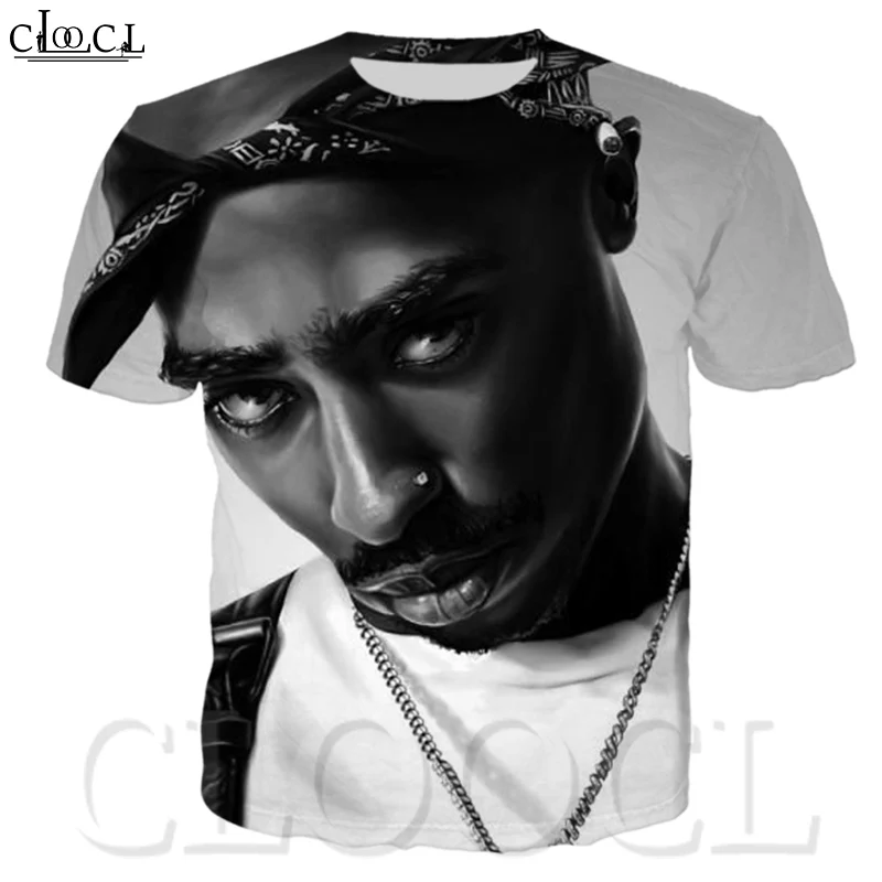 Повседневная футболка с 3D принтом для мужчин и женщин Amaru Shakur футболки коротким