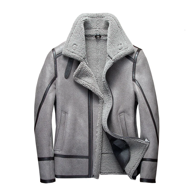 Мужское пальто из 2020 овечьей шерсти корейский стиль зимнее - Цена: 33009.6