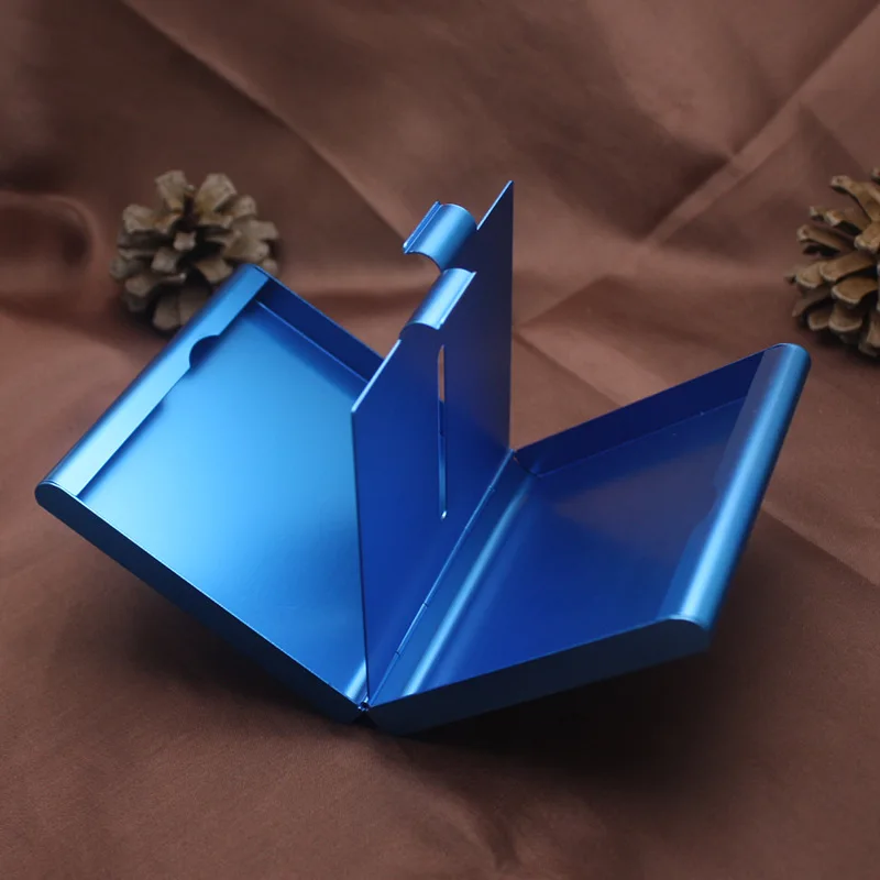 

10Pcs Cigar Storage Container Metal Men Gift Smoking Accessories 9.2*8.35*1.95CM Cigarette Case Tobacco Holder Pocket Box