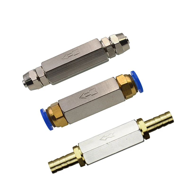 Латунный пневматический обратный клапан полный порт односторонний невозвратный