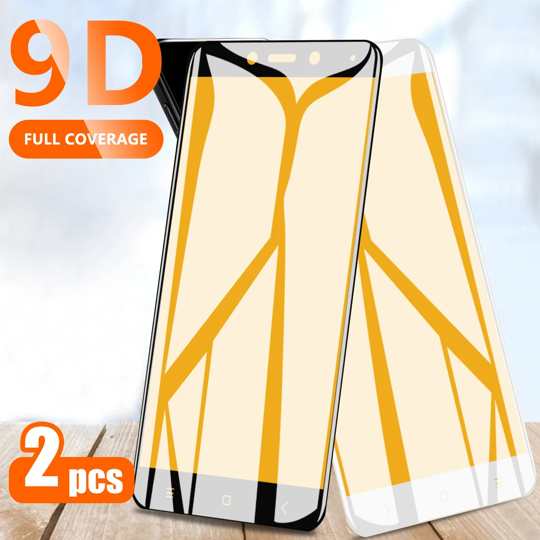Купите 1 получите бесплатно 9D Защитное стекло для экрана полное покрытие