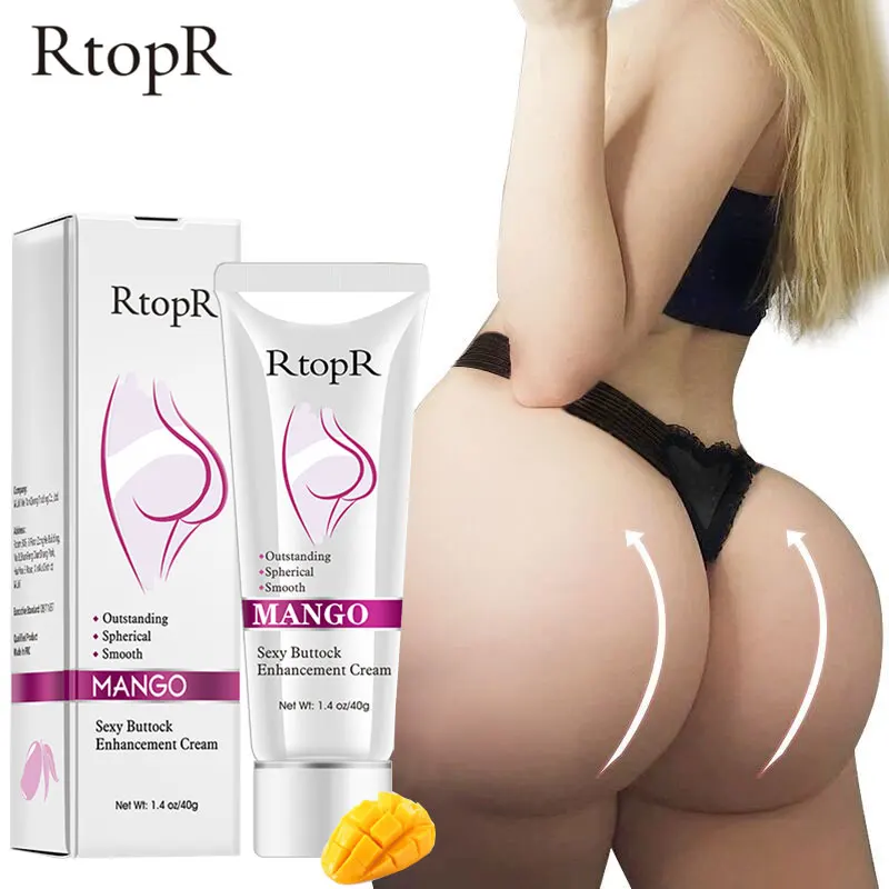 

RtopR Mango Sexy Buttock Enhancement Cream Body Skin Care Hip Firming Cream Moisturizing Whitening Anti-Aging Buttock Treatment