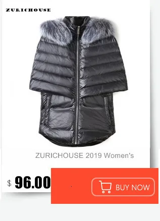 ZURICHOUSE Женская куртка на утином пуху длинная Глянцевая зимняя пуховая парка пара серии Плюс Размер Свободное теплое женское пуховое пальто