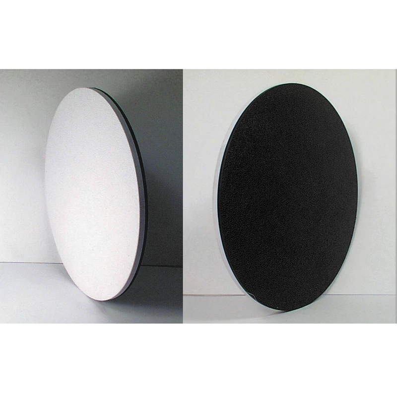 Непрозрачный образец ProScope высокого качества 60 мм 95 100 120 белая и черная доска для