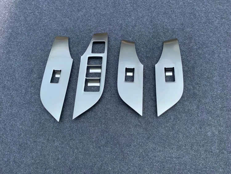 Для TOYOTA Rav4 (XA50) 2019 2020 углеродное волокно Стиль Дверь Окно подлокотник Крышка