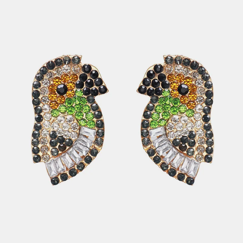 

Ztech Shiny Crystal Za Metal Green Dangle Drop Earrings For Women Gift Geometric Resin Boho Statement Pendant Earring Jewelry