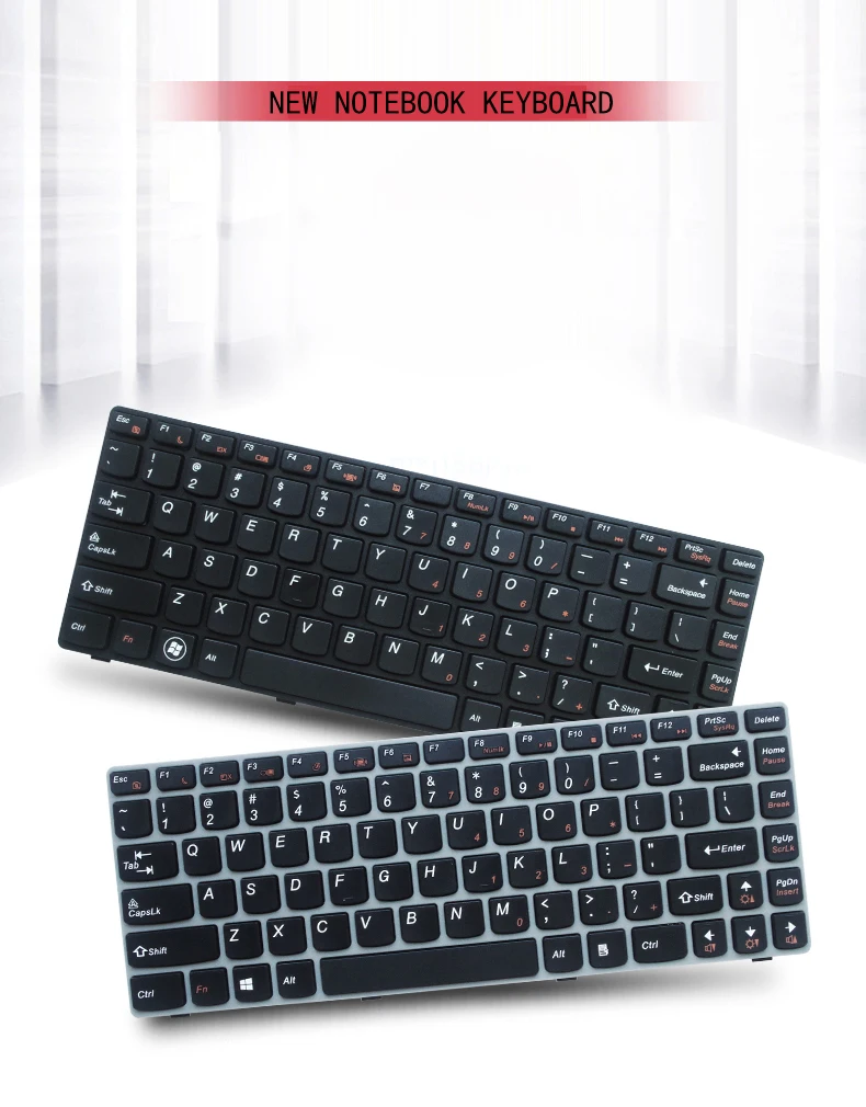 Клавиатура для ноутбука lenovo G470 V470 B470 B490 G475 B475E B480 V480 M490 B475 Тетрадь заменить US клавиатура