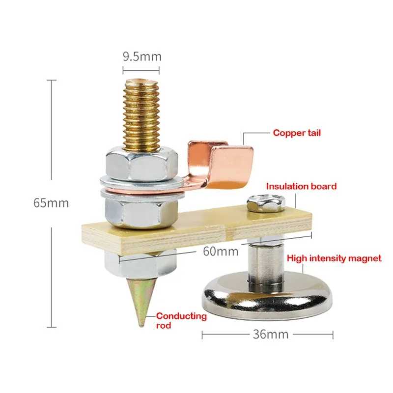 

Adjustable Welding Clamps Strong Magnetic Fixture Holder Strong Welder Hand Tool electric welding machine Accessories