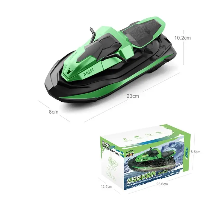 

Mini RC Boat JJRC S9 1:14 2.4G Motorcycle 20 min Using time Double Motor Speed Vehicle RC Ship Summer Outdoor Toys for Kid Gift