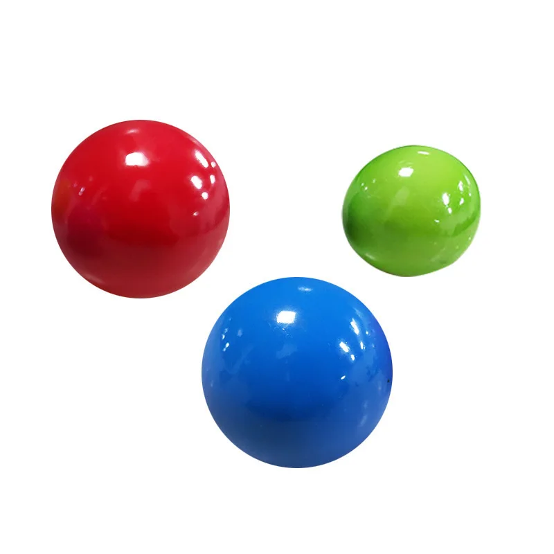 

Globbles Sticky Wall Balls Stress Relief Toys squishmallow Decompression Toy Sticky Target Ball Catch Throw light Ball Kids Toys