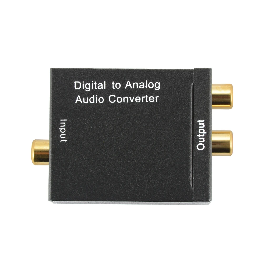 Оптический коаксиальный Toslink цифро аналоговый аудио конвертер адаптер RCA 3 5 мм L/R