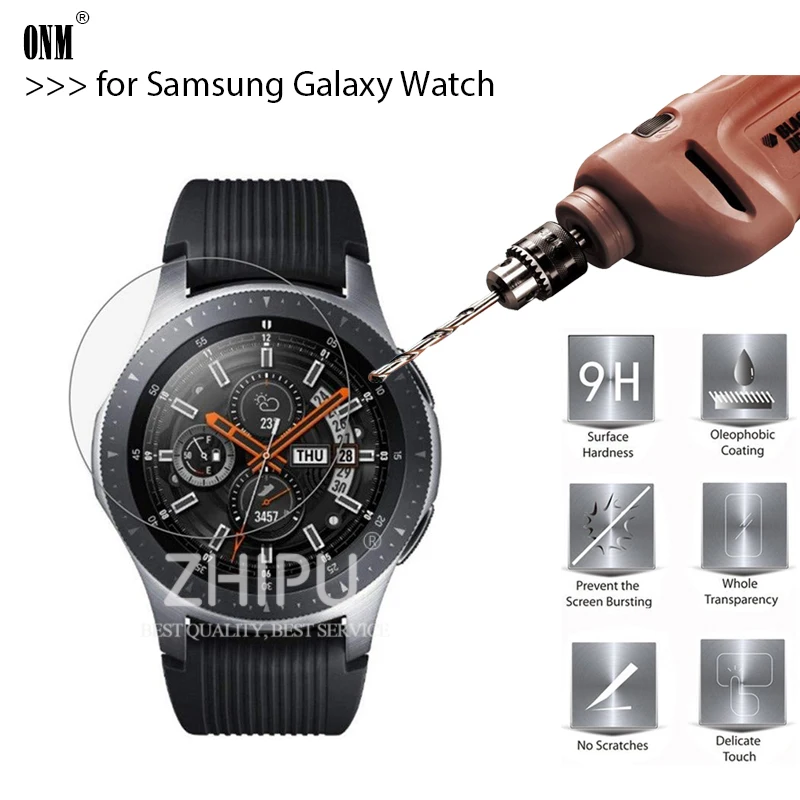 10 шт./лот 9H Премиум взрывозащищенное Закаленное стекло для samsung Galaxy Watch 46 мм и 42 мм Версия защитная пленка для экрана