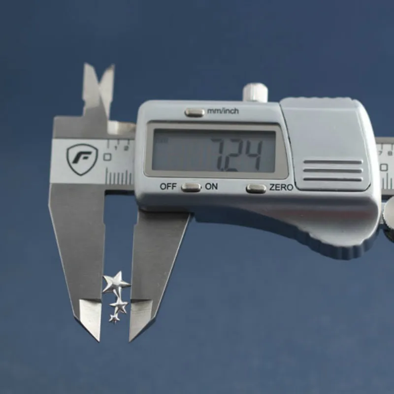 Женские серьги гвоздики из серебра 925 пробы с тремя звездами|fashion stud earrings|stud