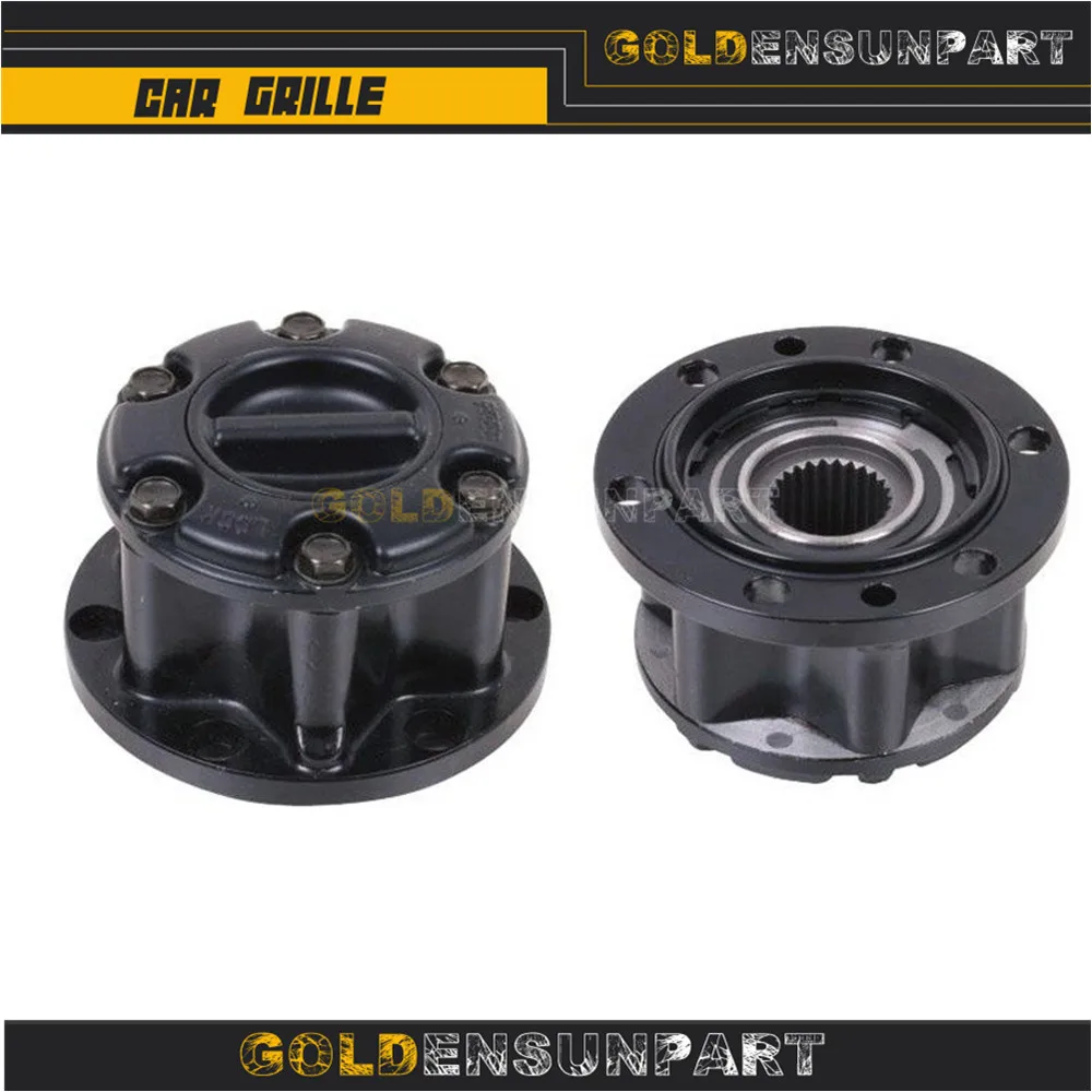 

A Pair Manual Wheel Locking Hubs 43810-60A00 for Suzuki Samurai 410 413 for Sidekick X90 Vitara
