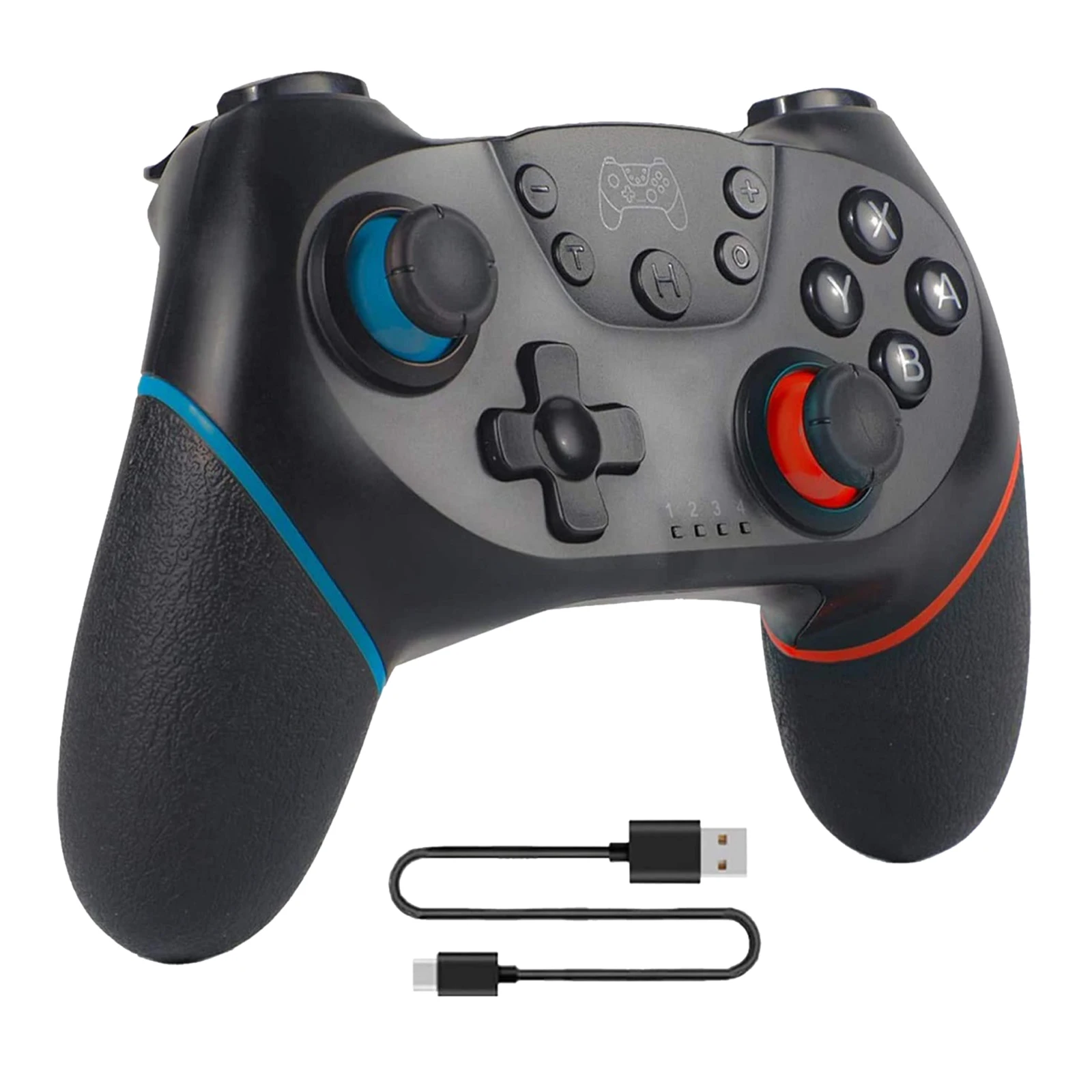 

Double Vibration Clear Controller Gamepad Wireless Controller for Switch Pro Strong Anti-Interference Free Control Joypad