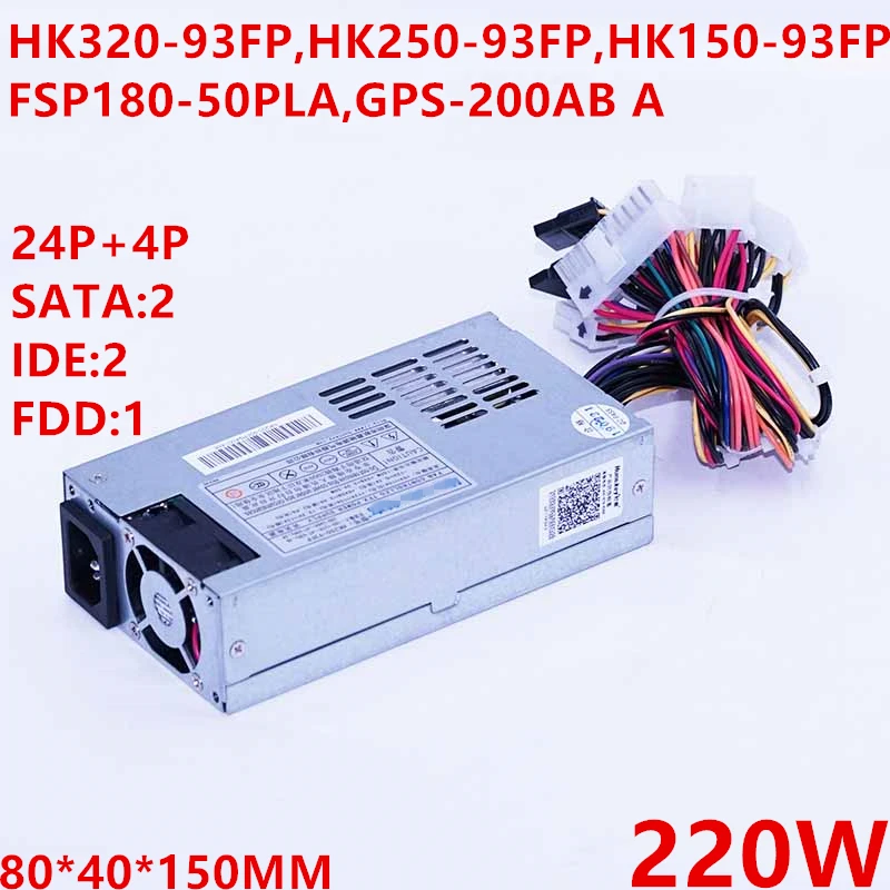 Новый блок питания для Huntkey FLEX небольшой 1U 220W Питание HK320-93FP HK320-94FP HK250/HK150-93FP FSP180-50PLA