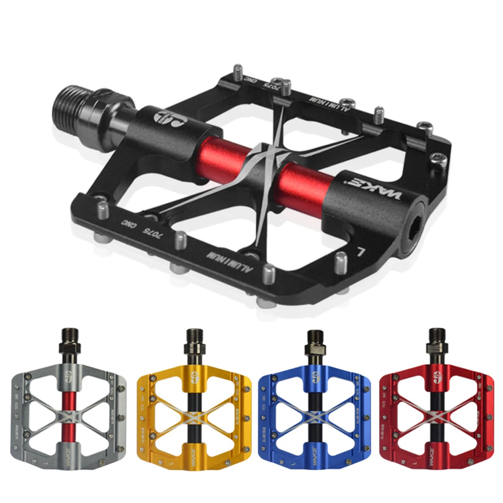 

Педали велосипедные ультралегкие, Нескользящие, подшипники из пластика и стали, для горных велосипедов