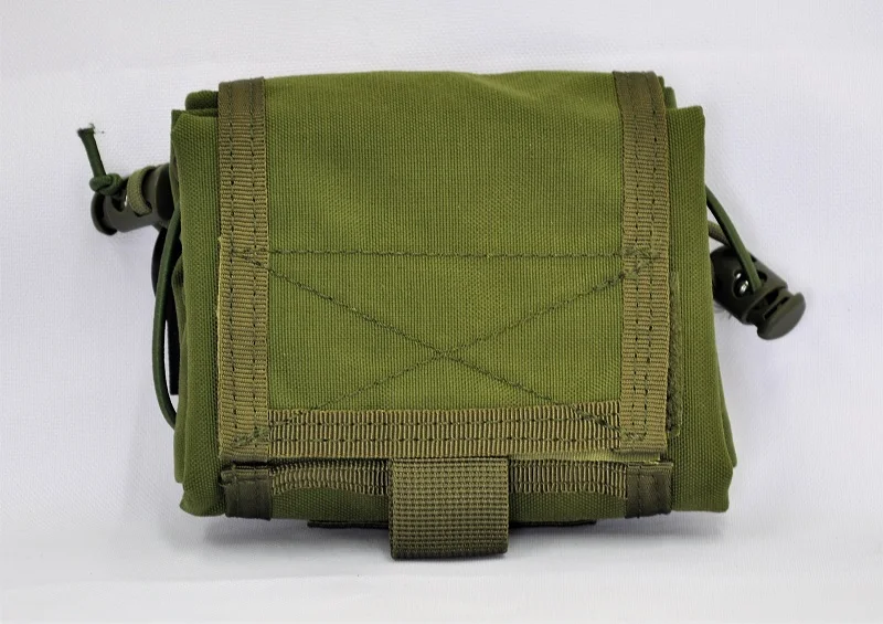 Green SOETAC Открытый тактический складной Molle поясная сумка рециркулирующая сумка - Цвет: Green