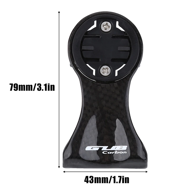 

Carbon Fiber Bicycle Computer Front Stem Mounting Bracket Garmin Edge Cateye Bryton