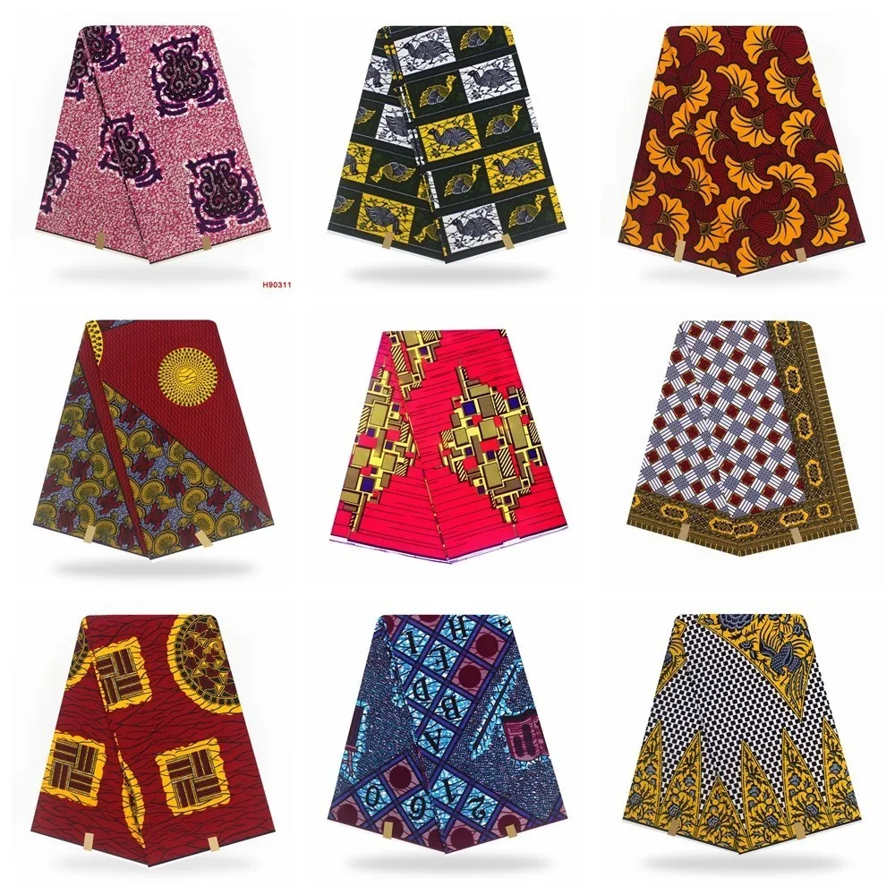 

Hot Sale Ankara Veritable Wax High Quality Ankara Wax Veritable 2020 pagne Wax African Wax Veritable For Patchwork Sewing 6yd