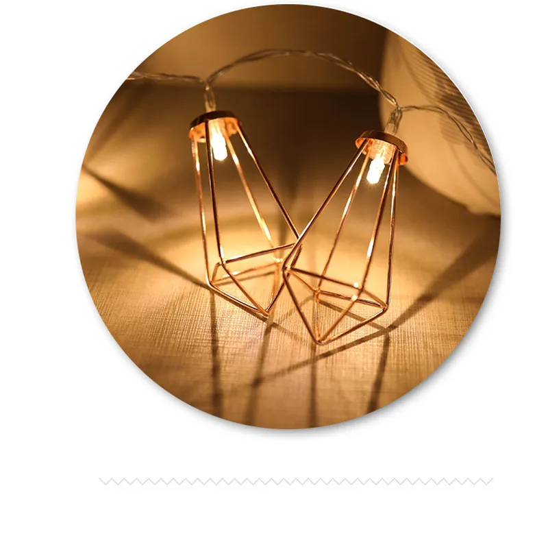 Светодиодная гирлянда с железными бриллиантами 4/6/10 м|Светодиодная лента| |