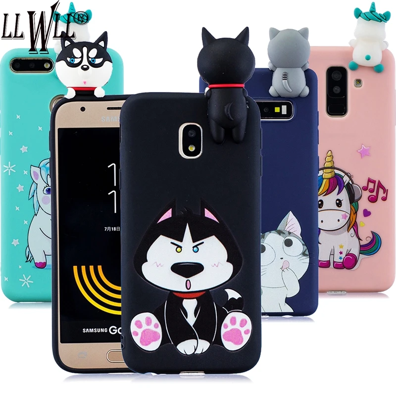 Чехол с объемными игрушками Хаски из мультфильма для Xiaomi Redmi 8 8A Note Pro игрушечные