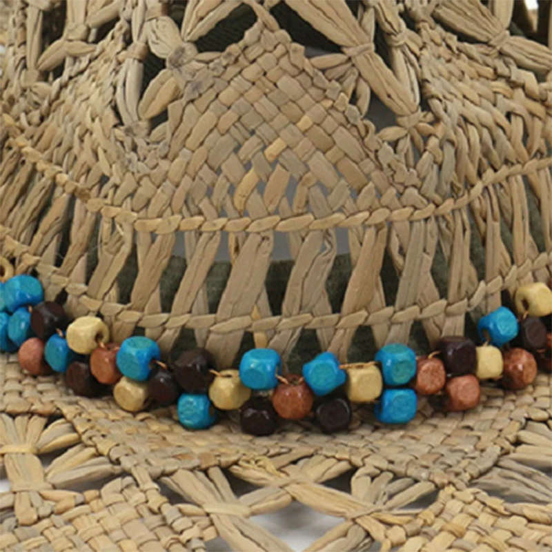 Шляпа из натуральной соломы ковбойская шляпа в западном стиле Женская Мужская