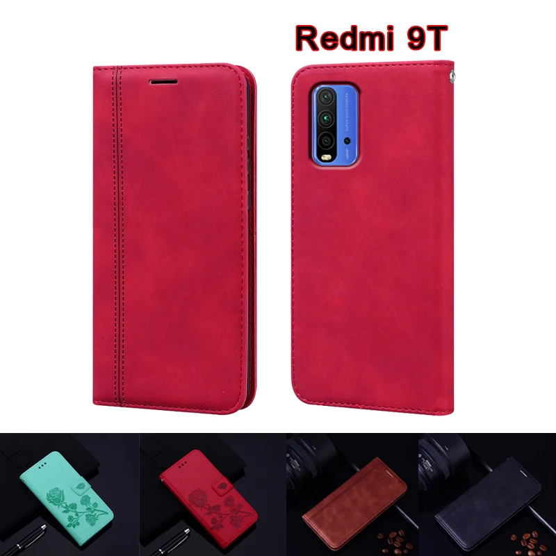 

Flip Case For Redmi 9T 9 T Leather Book Funda Cover For Xiaomi Redmi 9T Case Phone Protective Shell Hoesje Etui Coque Capa Bag