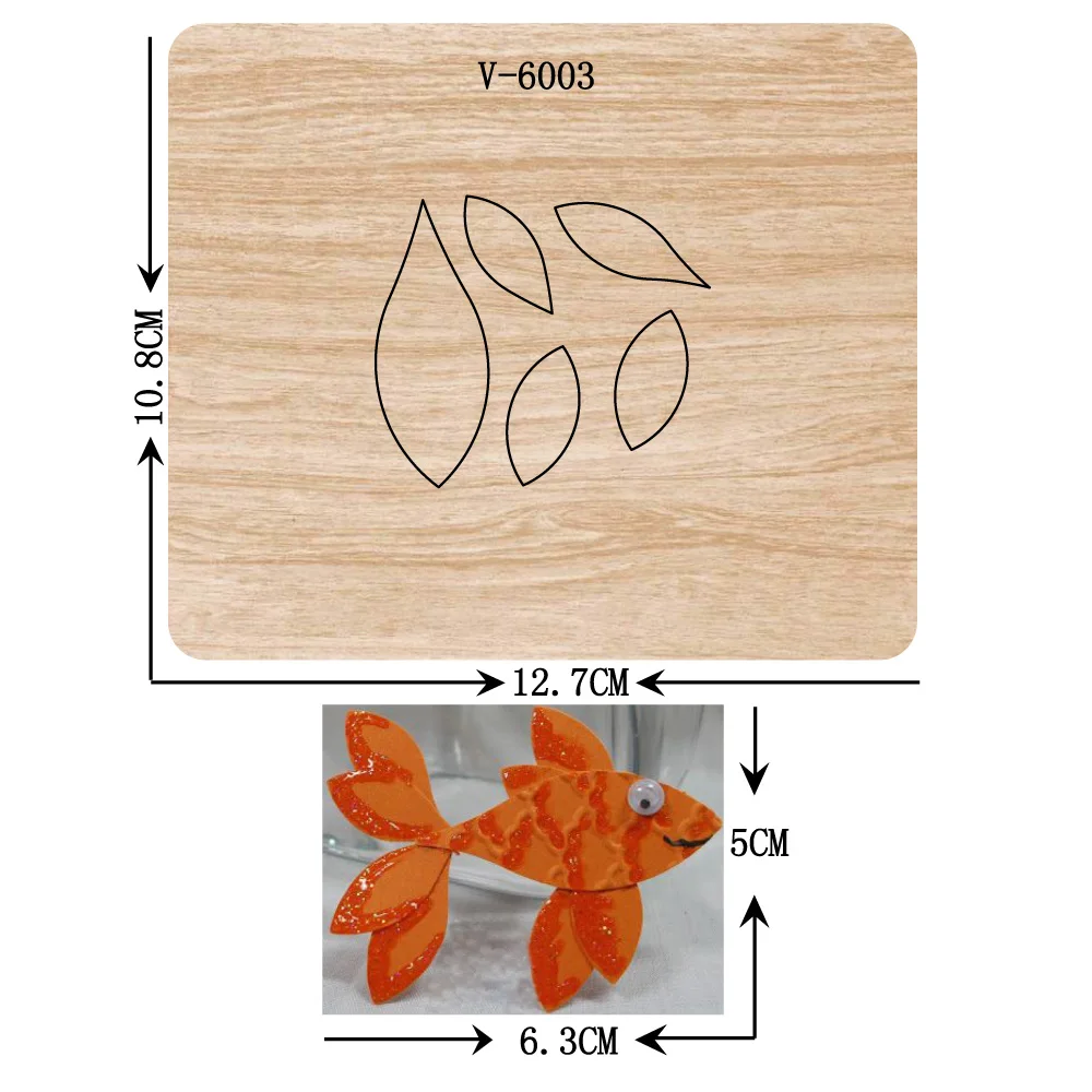 

Новые деревянные штампы для скрапбукинга разных размеров V-6003