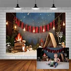 Фоны для фотосъемки Avezano с изображением дикой природы кемпинга животных задний план с изображением огня для фотостудии