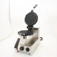 electric rotate hong kong egg bubble waffle maker machine egg eggettes puff waffle cake iron pan baking oven with high quality